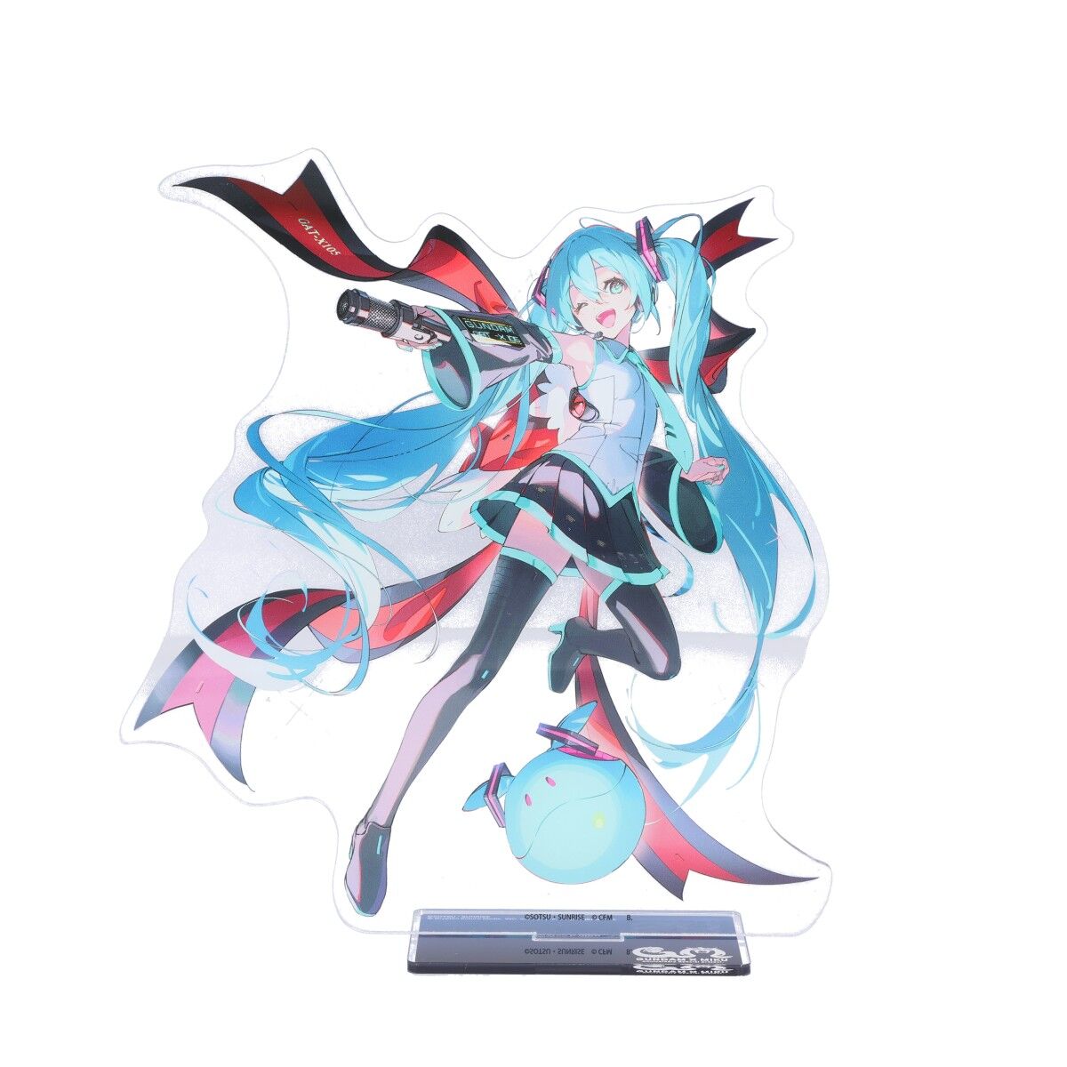 ガンダム45周年 × 初音ミク ビッグアクリルスタンド 初音ミク