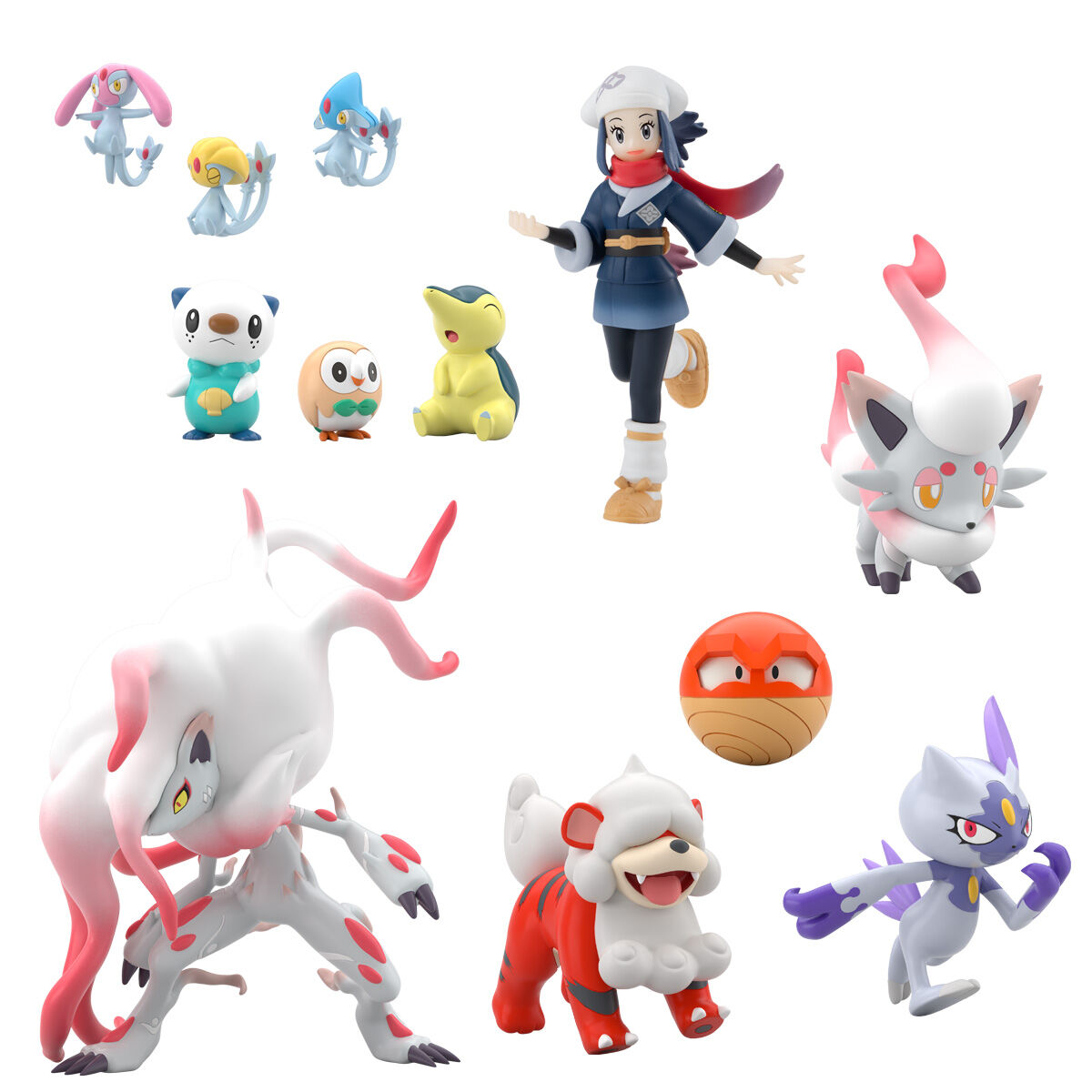 いいネット通販 - 全国送料無料でお届けします ポケモンスケールワールド ヒスイ地方セット ゲームキャラクター