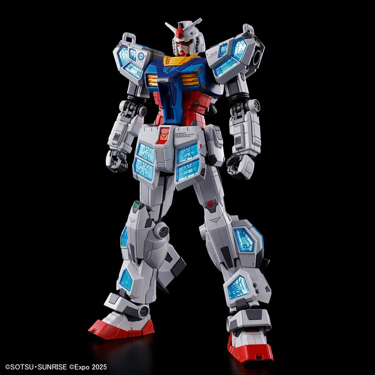 1/144 Scale Model RX-78F00/E Gundam + EX-001 G.l.r.s.s.(Gundam Leaping Recursive Spangle Swarm) Feather