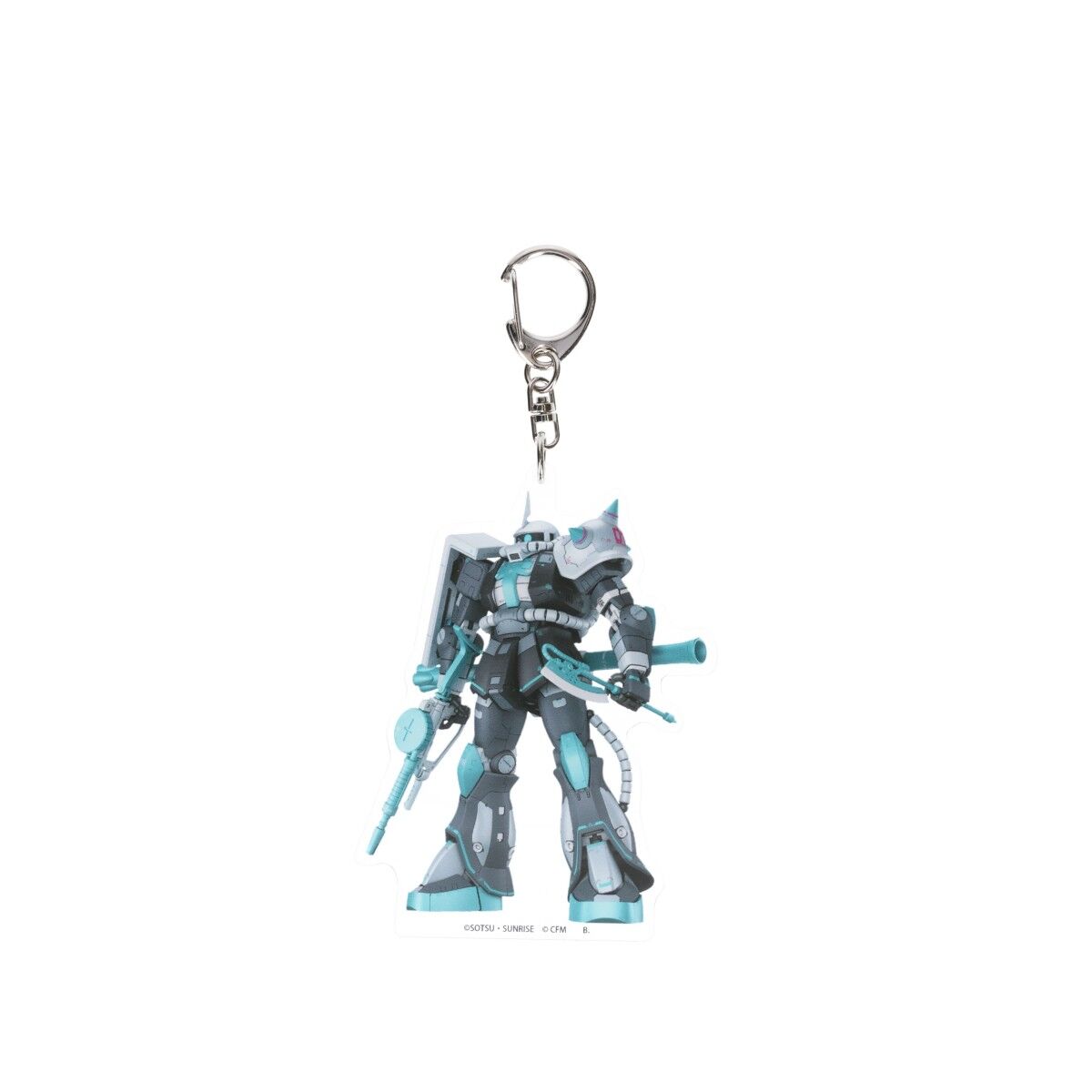 ガンダム45周年 × 初音ミク アクリルチャーム MS-06S ザクII ガンダム45周年 × 初音ミク アクリルチャーム MS-06S ザクII