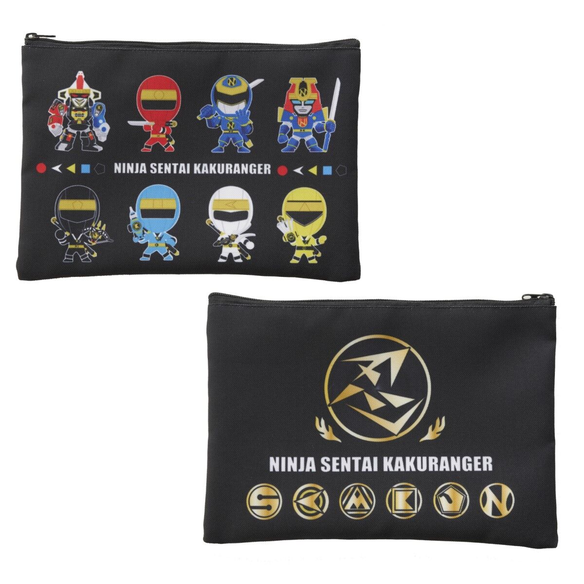 忍者戦隊カクレンジャー第三部・中年奮闘編】記念 デフォルメ ポーチ