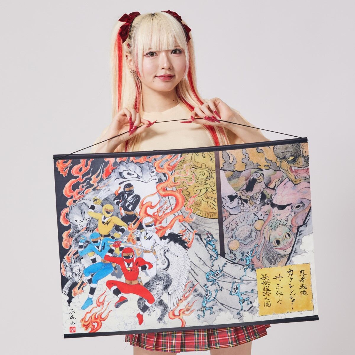 忍者戦隊カクレンジャー 妖怪退治タペストリー | スーパー戦隊