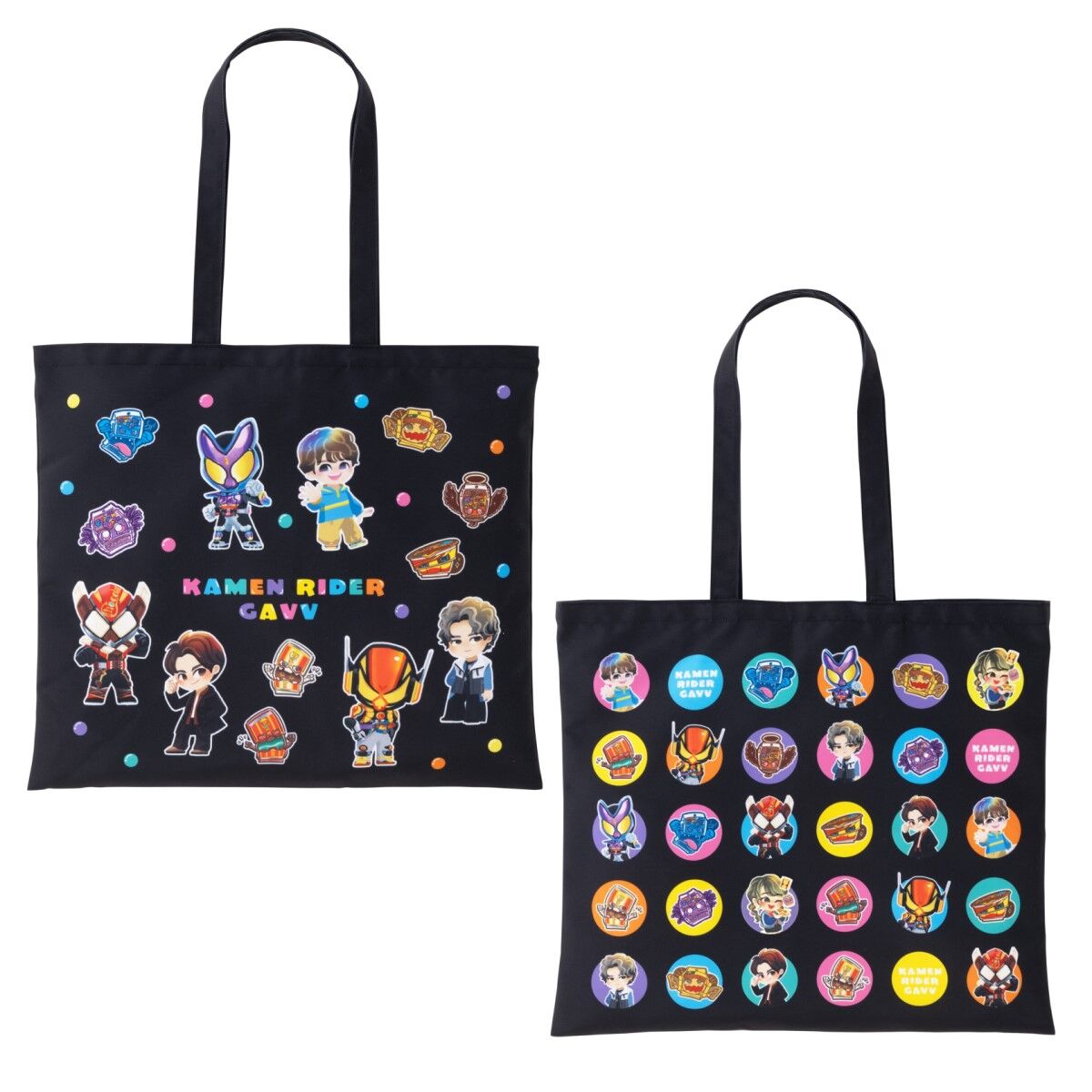 仮面ライダーガヴ デフォルメ トートバッグ | 仮面ライダーガッ