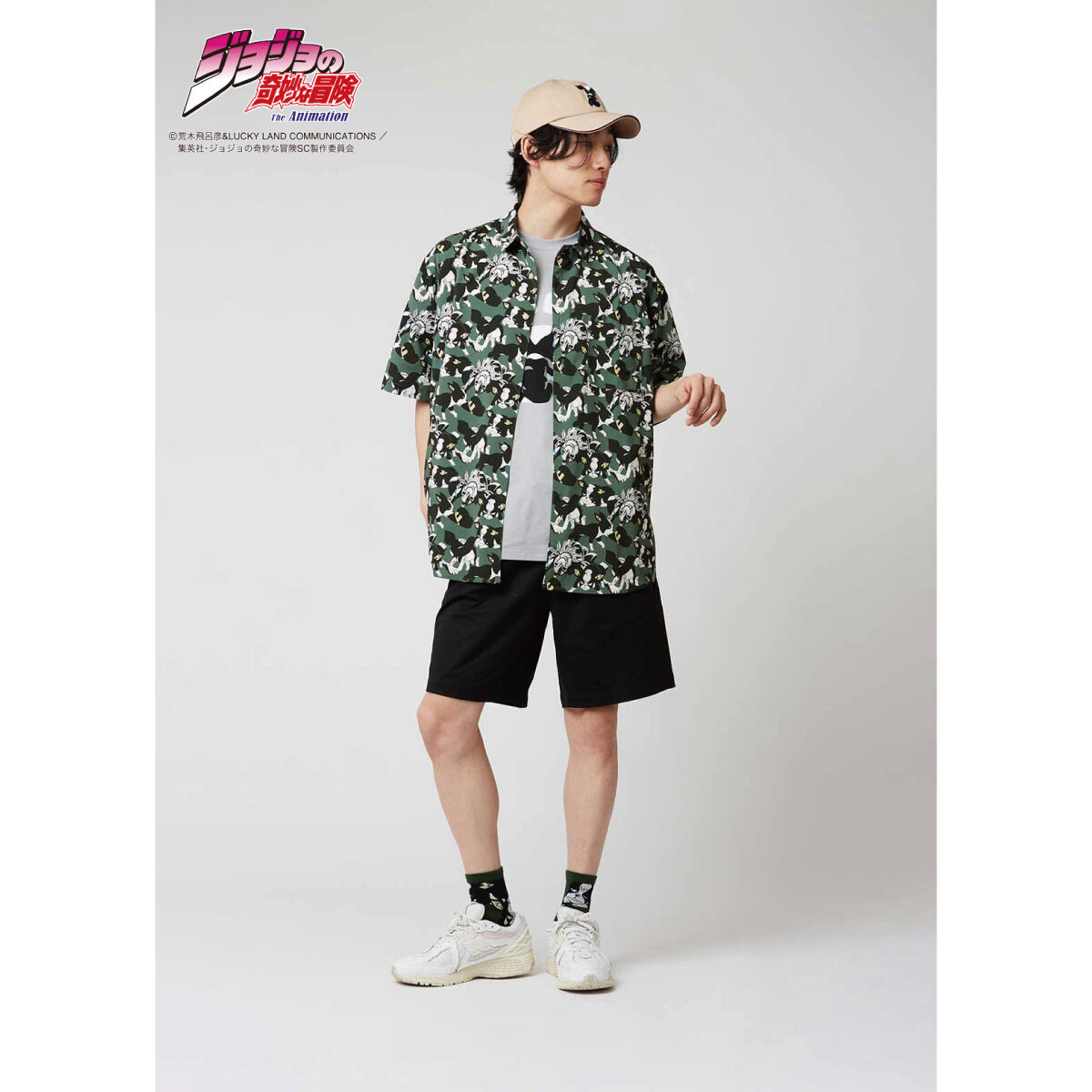 グラニフ×ジョジョ ブチャラティ ルーズフィットシャツ S 完売