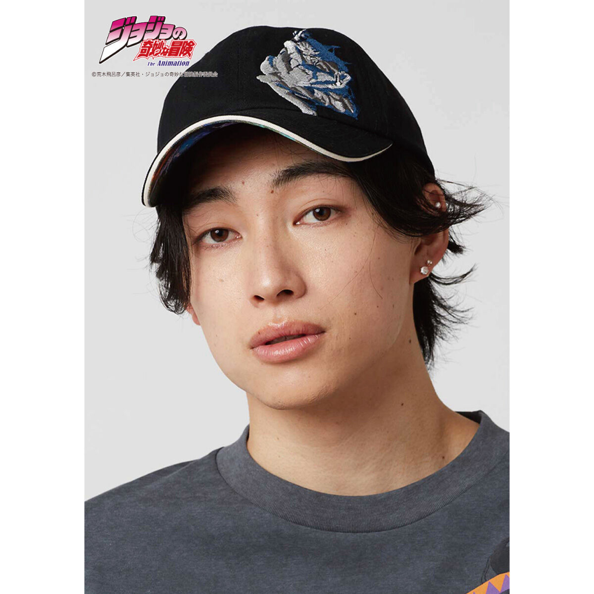 ファッション通販 安い グラニフ 戦闘潮流』 ジョジョの奇妙な冒険 キャップ ジョジョ | 帽子