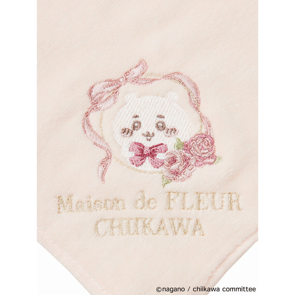 予約】ちいかわ Maison de FLEUR 刺繍ダブルリボントートバッグ