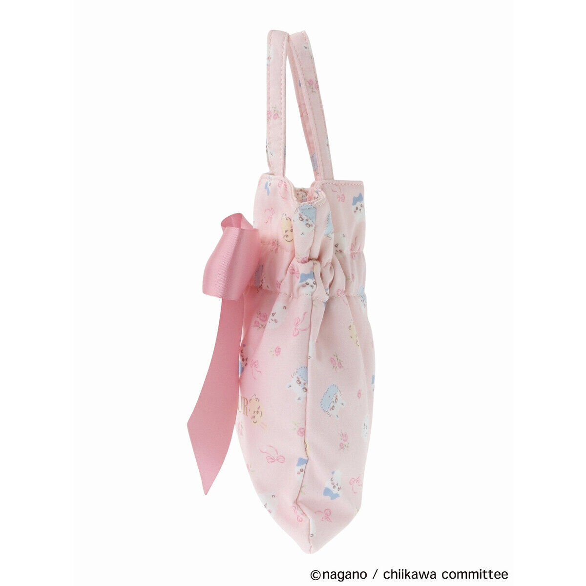 Maison de FLEUR×ちいかわ 総柄巾着ポーチ【5月お届け】 | ちい