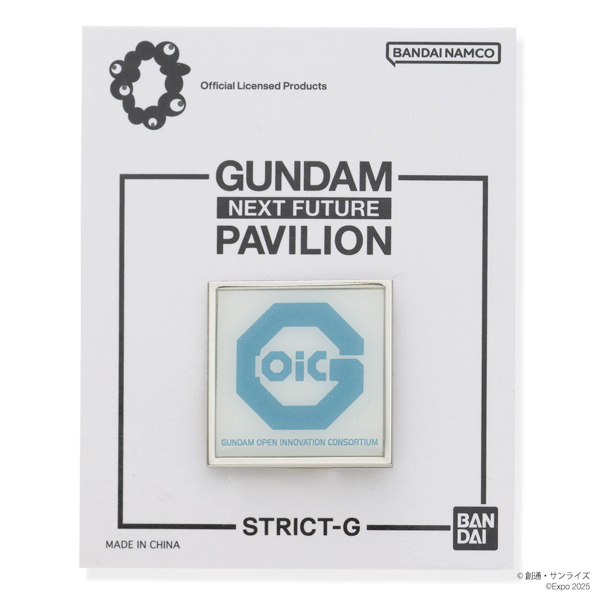STRICT-G『GUNDAM NEXT FUTURE PAVILION』ピンズ G.O.I.C.