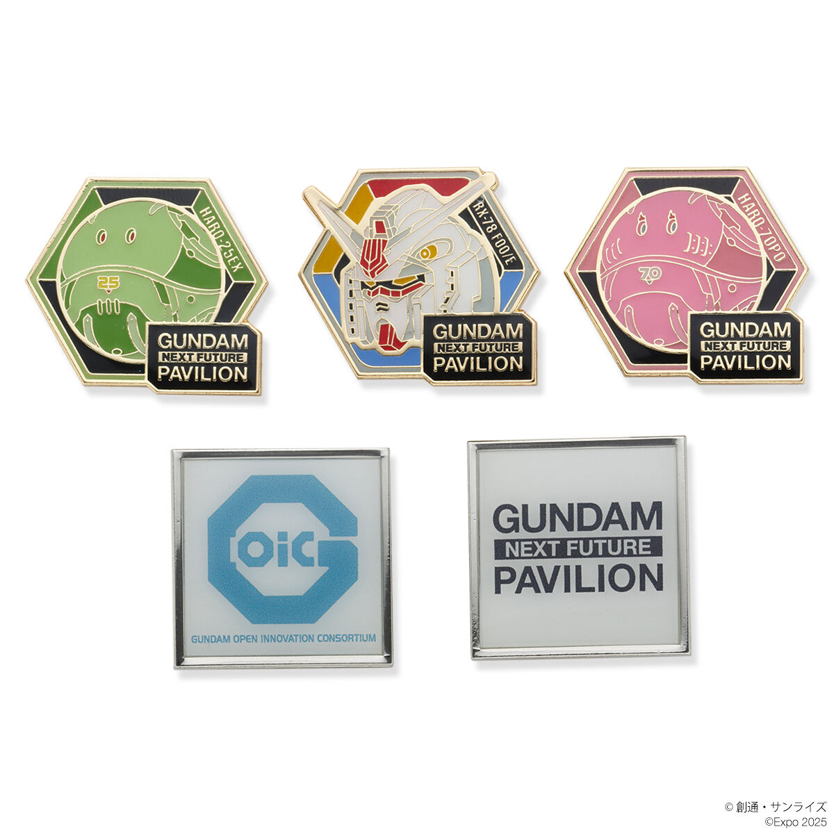 STRICT-G『GUNDAM NEXT FUTURE PAVILION』ピンズ G.O.I.C. STRICT-G『GUNDAM NEXT FUTURE PAVILION』ピンズ G.O.I.C.