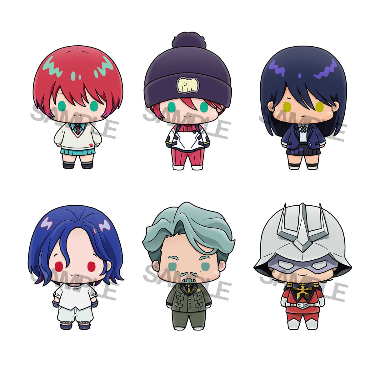 【在庫あり】 ちょこりんコレクション セット GQuuuuuuX 機動戦士Gundam 衣装