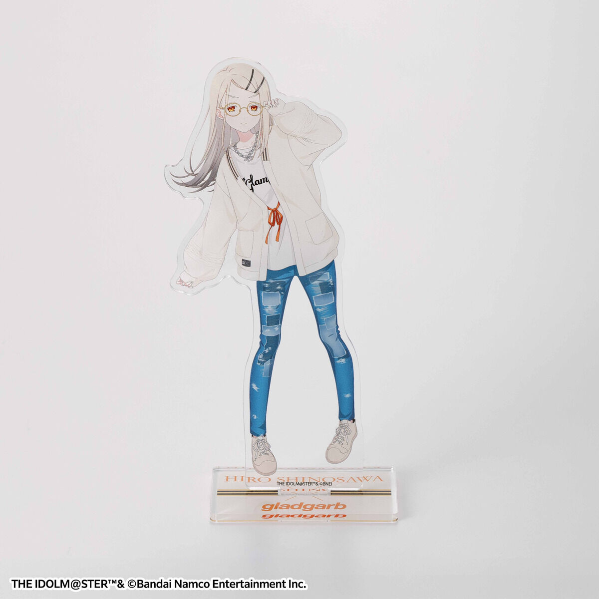 学園アイドルマスター ラストワン賞　篠澤広 学園アイドルマスター×gladgarb 篠澤 広 アクリルスタンド（全3
