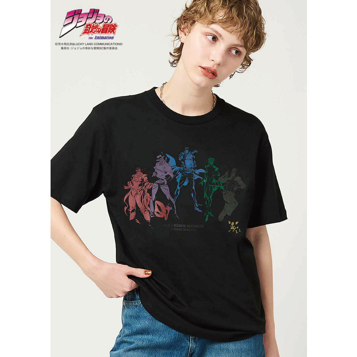 ジョジョの奇妙な冒険 スターダストクルセイダース』 グラニフ Tシャツ