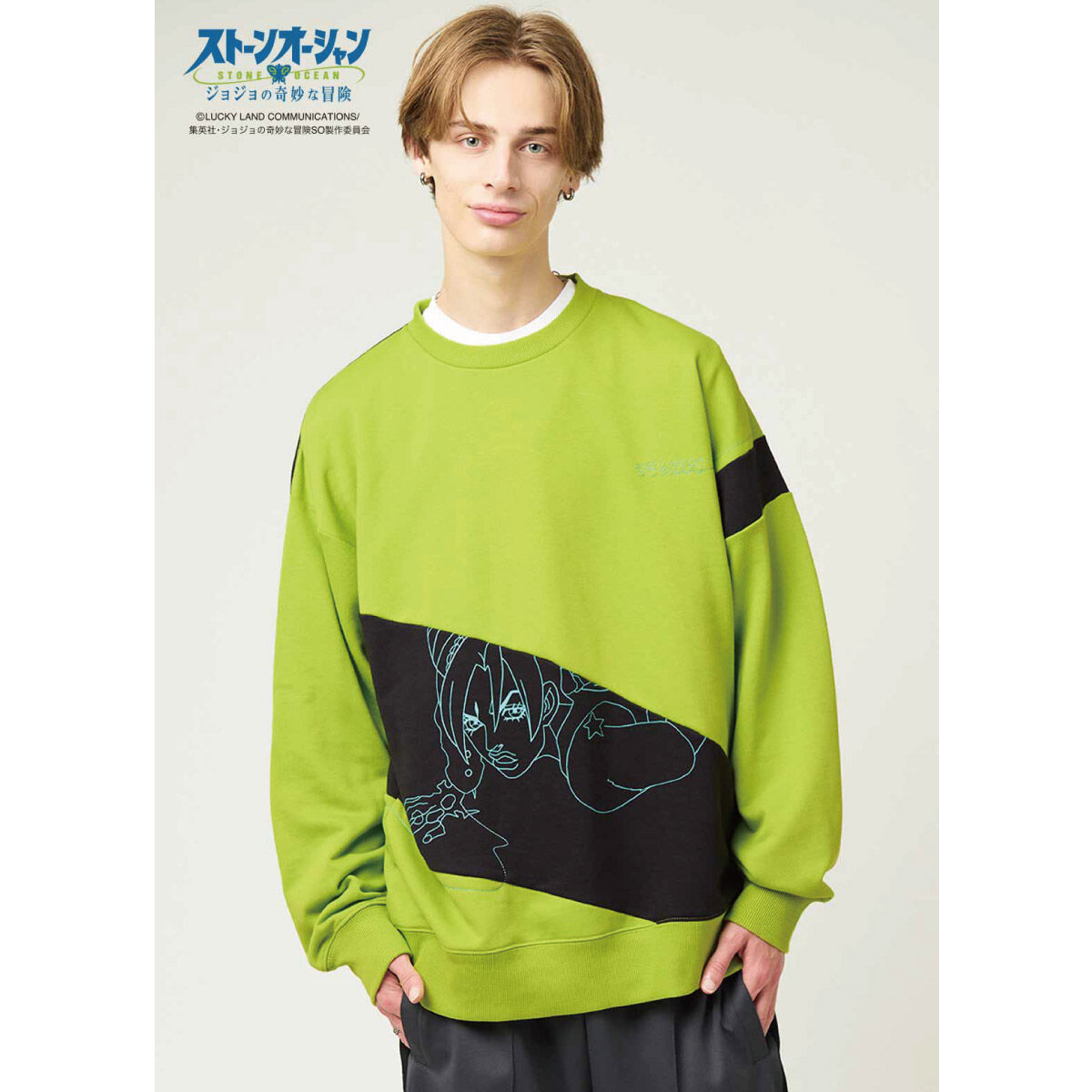 ジョジョの奇妙な冒険 ストーンオーシャン【glamb】スウェット F