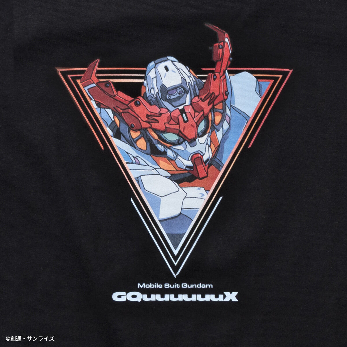 STRICT-G『機動戦士Gundam GQuuuuuuX』Tシャツ GQuuuuuuX フェイス
