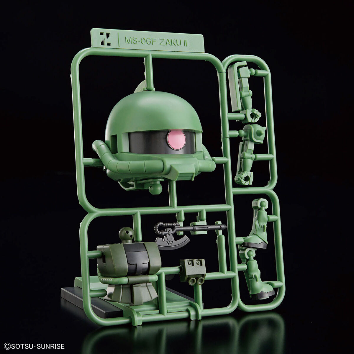 1/1 MS-06F Zakupla-Kun Deluxe set(Eco-Pla with Runner Ver. Recreation Parts)