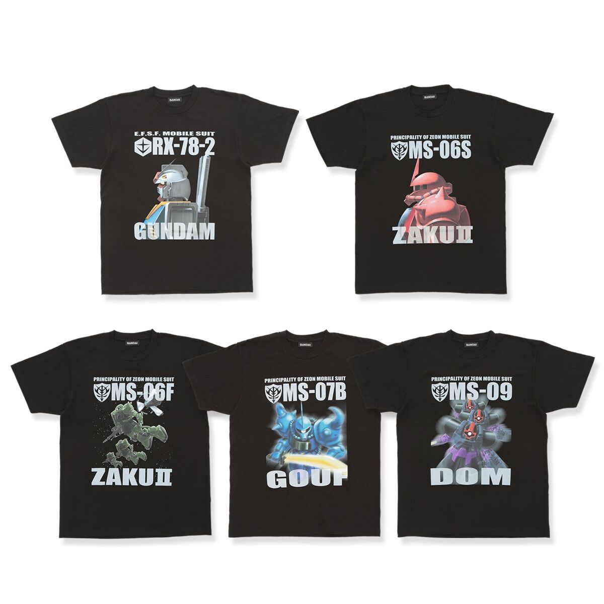 【新品未開封】ガンダムカフェ　エンブレム　Tシャツ　機動戦士ガンダム 機動戦士ガンダム フルカラーTシャツ 第三弾【2025年7月発送