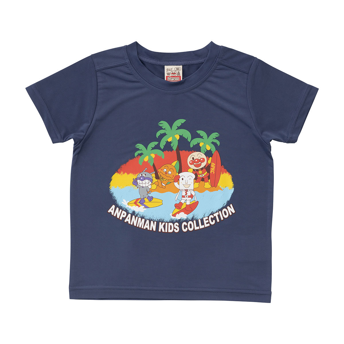 水陸両用サーフ柄Tシャツ | それいけ！アンパンマン ファッション 