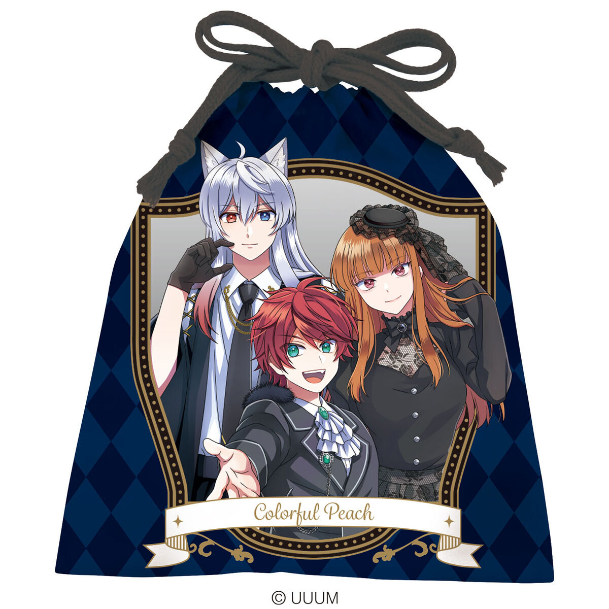 カラフルピーチハピハロきんちゃく(3個セット) | カラフルピーチ 食品