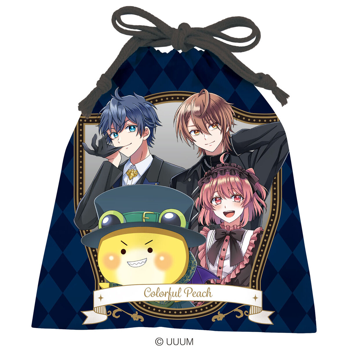 カラフルピーチハピハロきんちゃく(3個セット) | カラフルピーチ