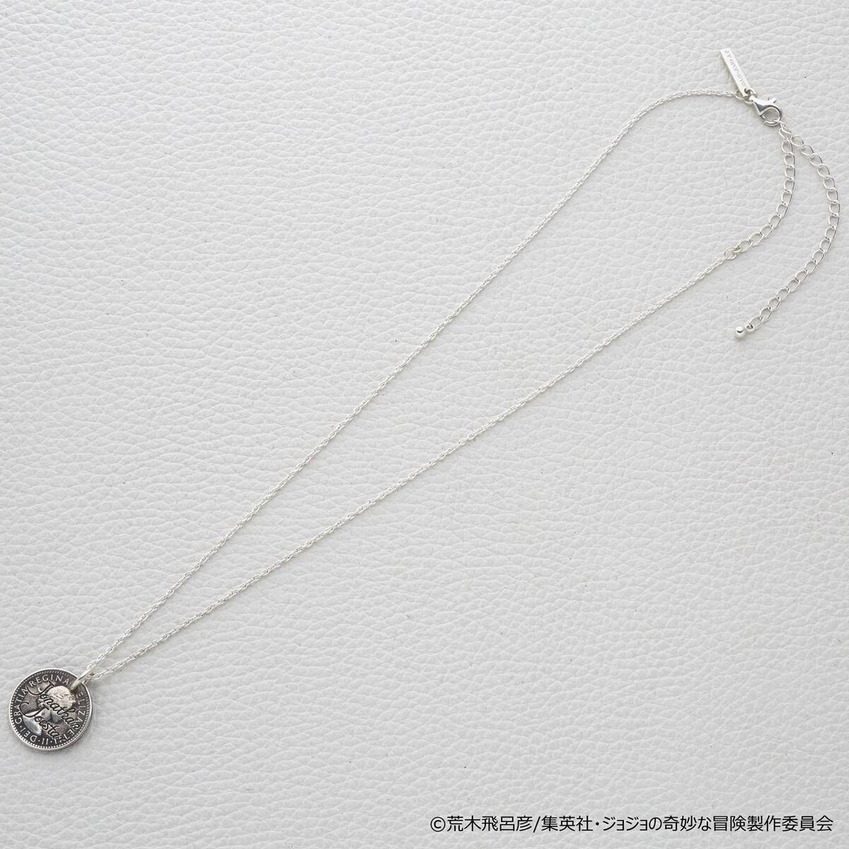 ジョジョの奇妙な冒険 黄金の風　コインネックレス JJO013)ジョジョの奇妙な冒険 黄金の風コインネックレス