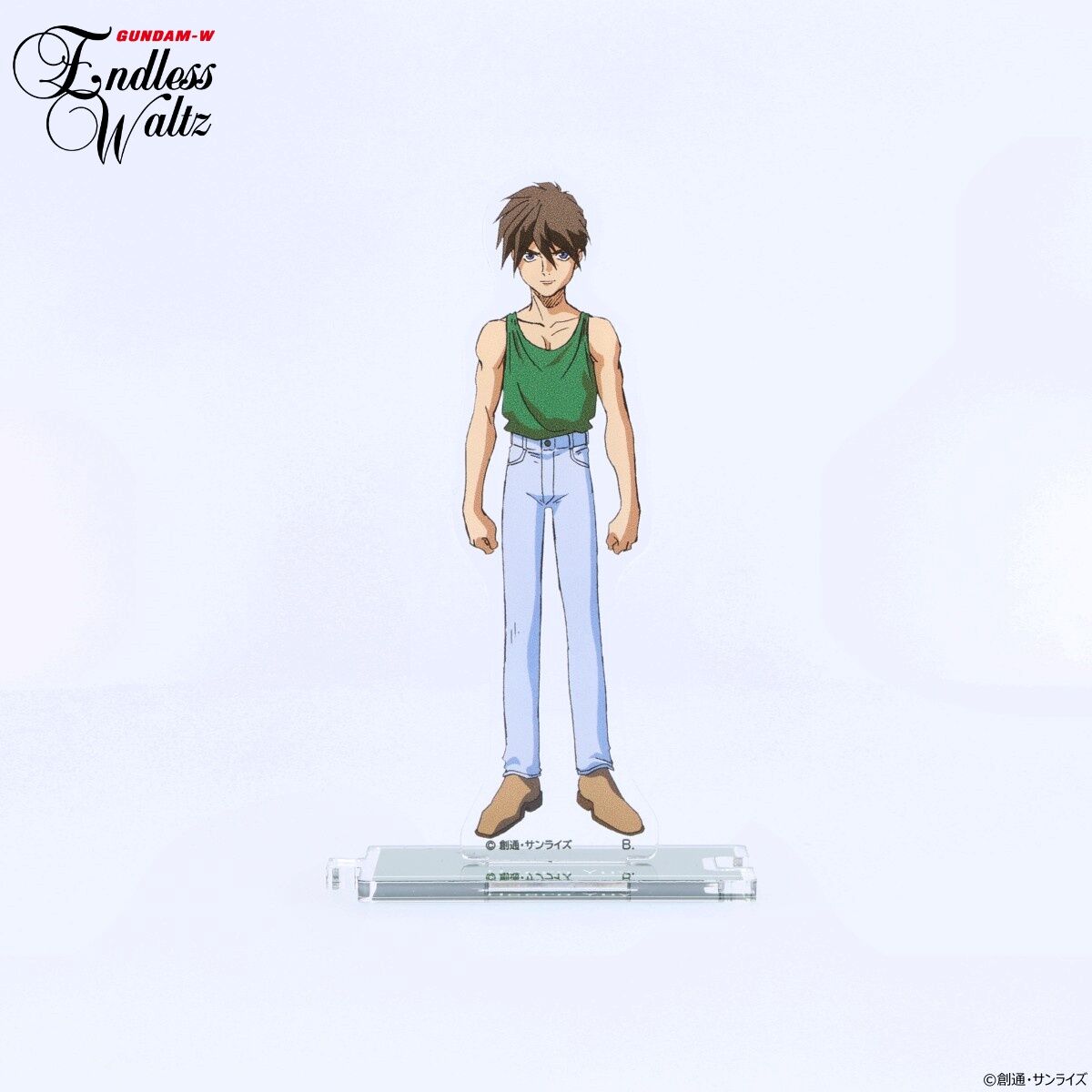 ヒイロ・ユイ MODEL SHEET アクリルスタンド 新機動戦記ガンダム