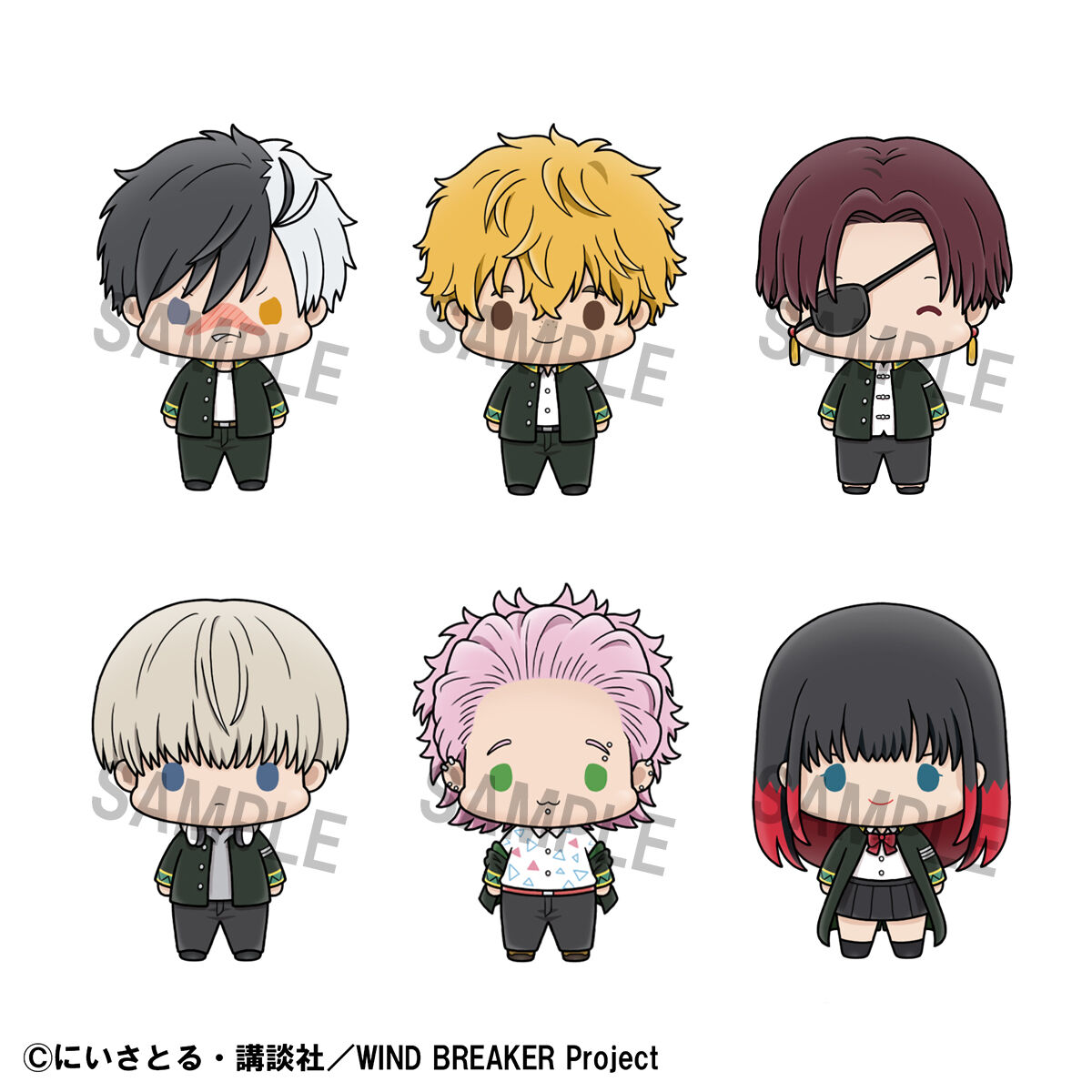 WIND BREAKER フィギュア2種セット Amazon.co.jp: Rowtashii Noise(ロウタシーノイズ) Adokenette