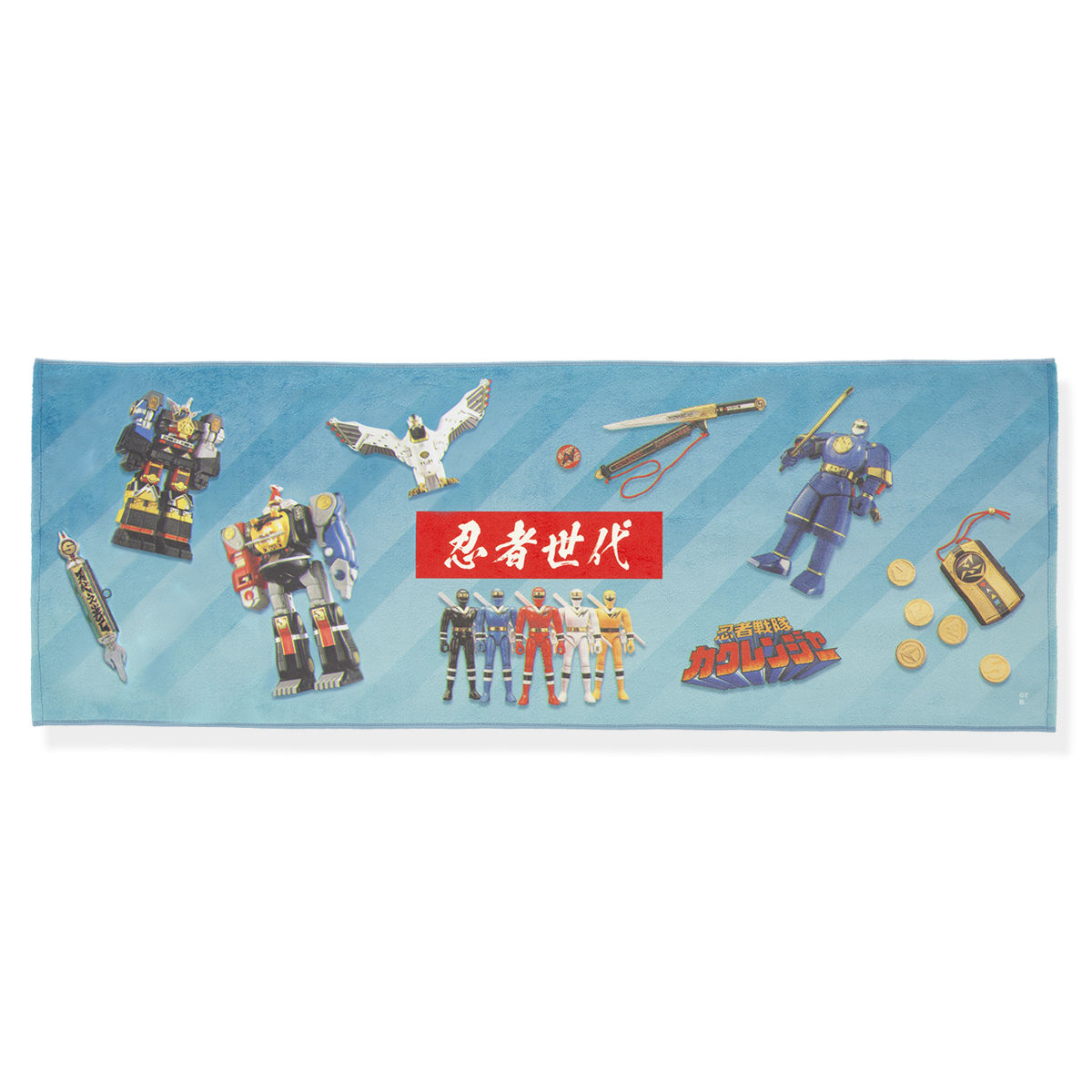 忍者戦隊カクレンジャー 玩具デザイン タオル【再販】 | スーパー戦隊