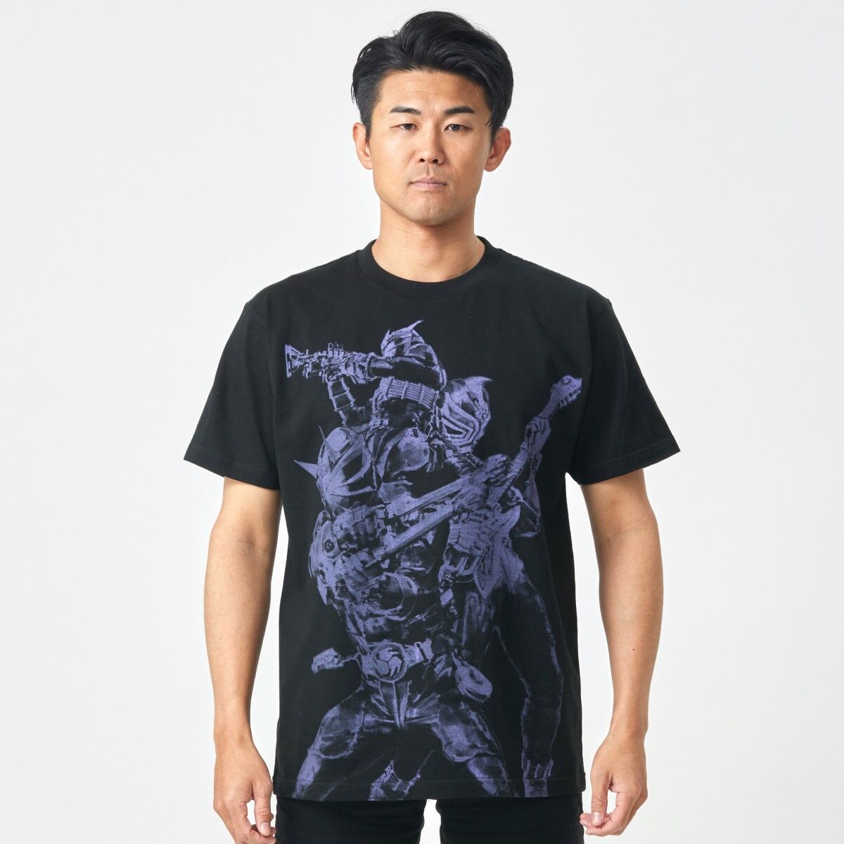 菅原芳人計画 仮面ライダー響鬼 関東3鬼柄Tシャツ | 仮面