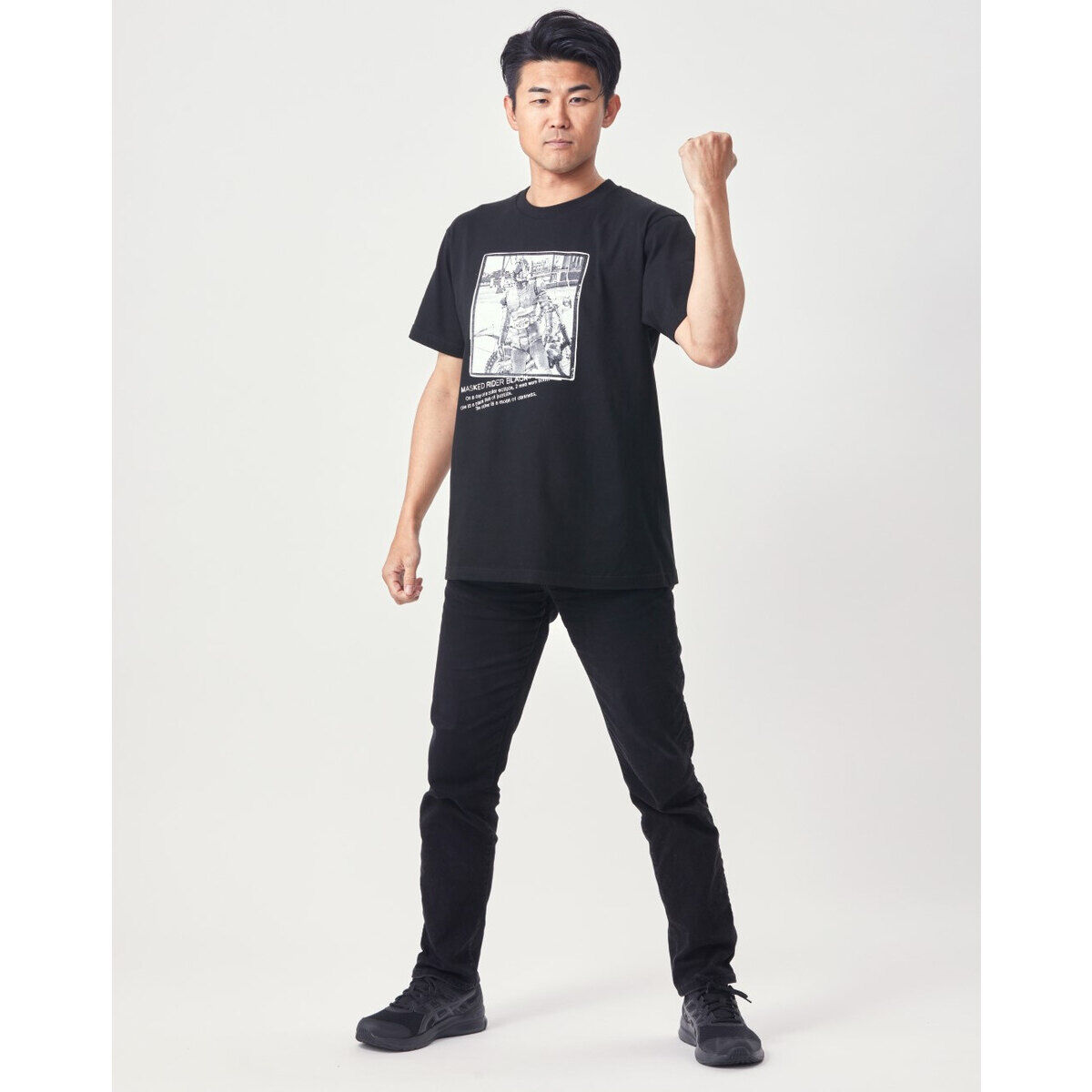 菅原芳人計画 仮面ライダーBLACK Tシャツ | 仮面ライダーシリーズ