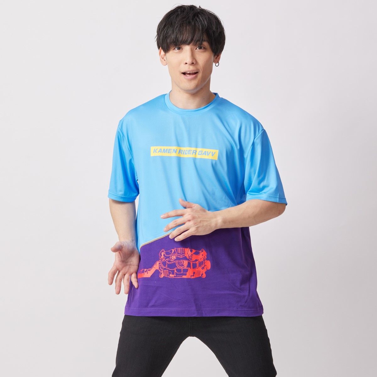 仮面ライダーガヴ 切り替え Tシャツ | 仮面ライダーガヴ ファッション 