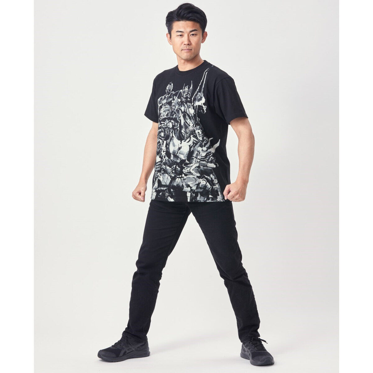 菅原芳人計画 仮面ライダー龍騎 ミラーワールドTシャツ | 仮面ライダー