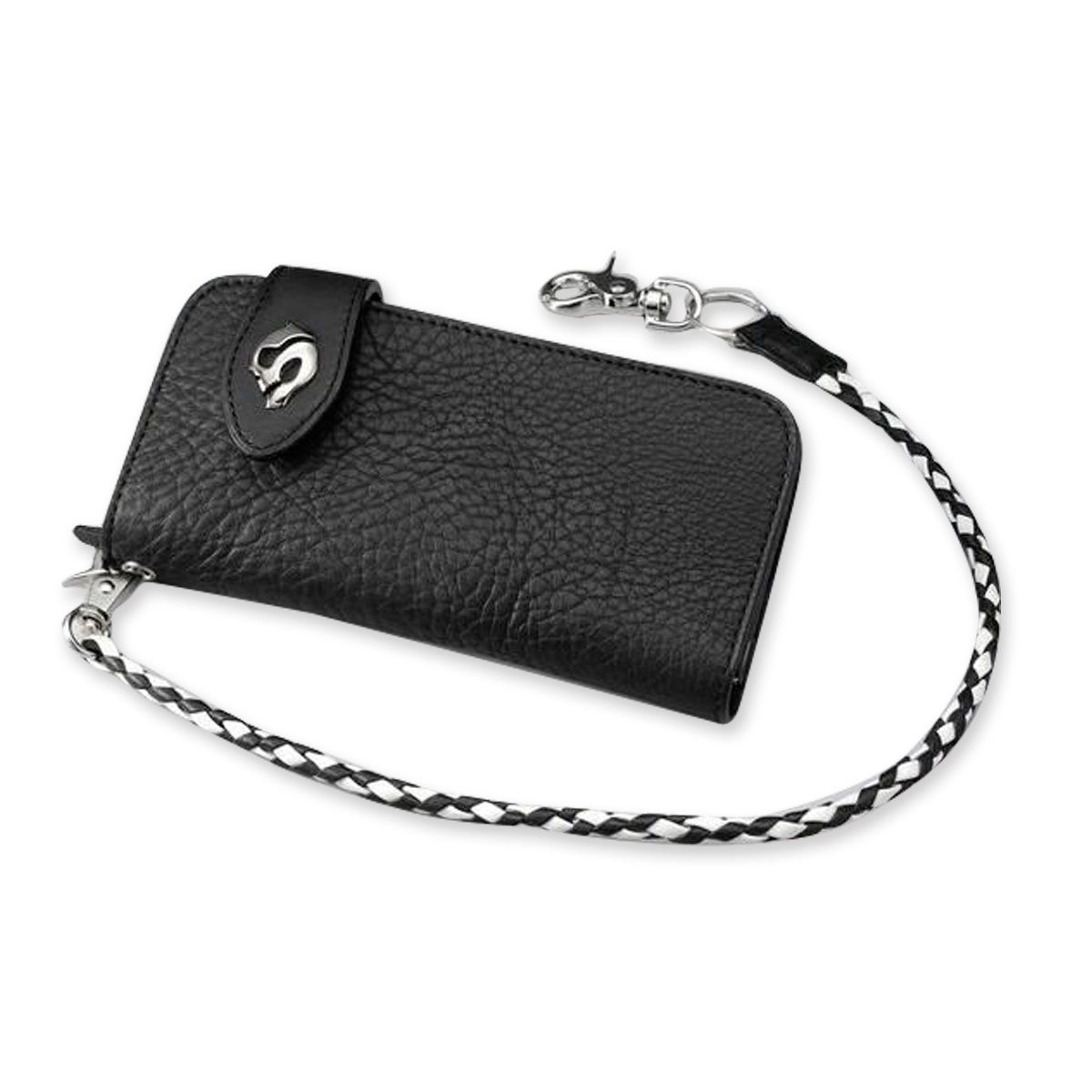 仮面ライダーW 仮面ライダースカル 本革ウォレット 革製チェーン付き