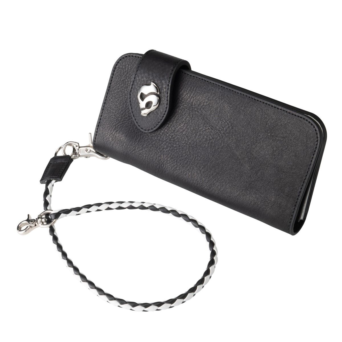 仮面ライダーW 仮面ライダースカル 本革ウォレット 革製チェーン付き