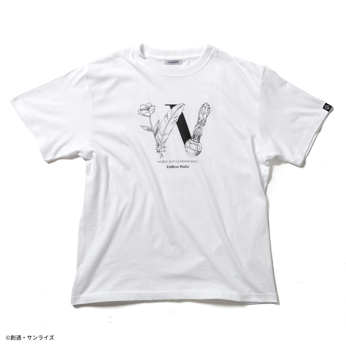 ガンダムW strict-g エンドレスワルツTシャツ STRICT-G 『新機動戦記ガンダムW Endless Waltz』Tシャツ Wロゴ