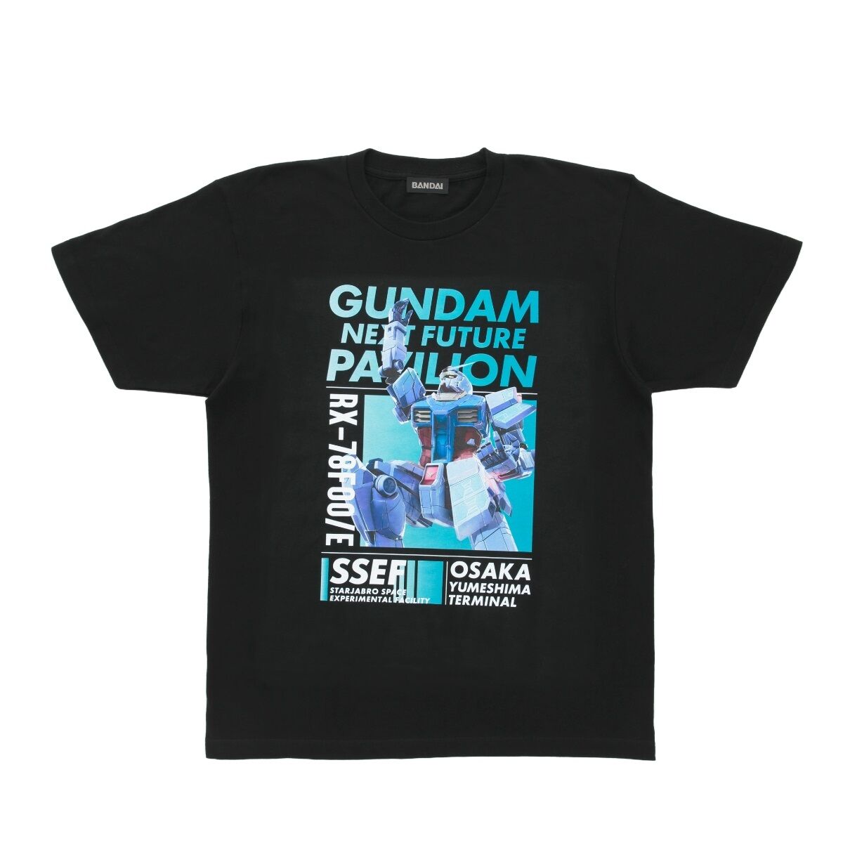 GUNDAM NEXT FUTURE PAVILION フルカラーTシャツ RX-78F00/E ガンダム