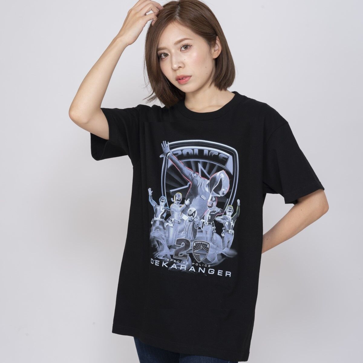 東映ヒーローTシャツ 特捜戦隊デカレンジャー デカレンジャー柄 | 特捜