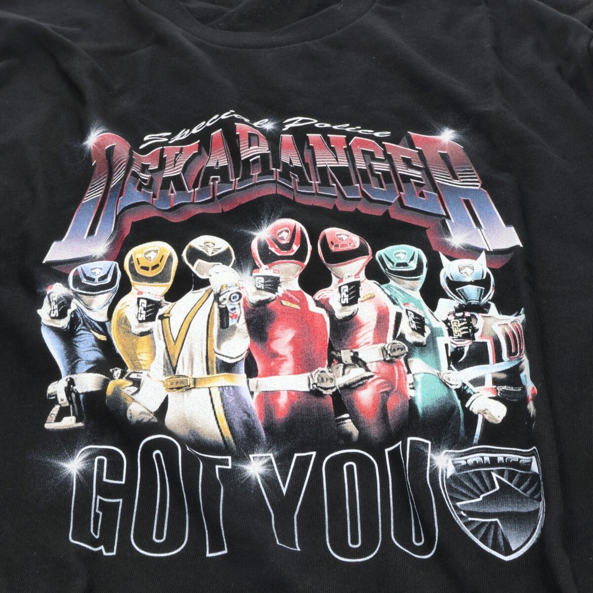 東映ヒーローTシャツ 特捜戦隊デカレンジャー ヒーロー集合柄 | 特捜
