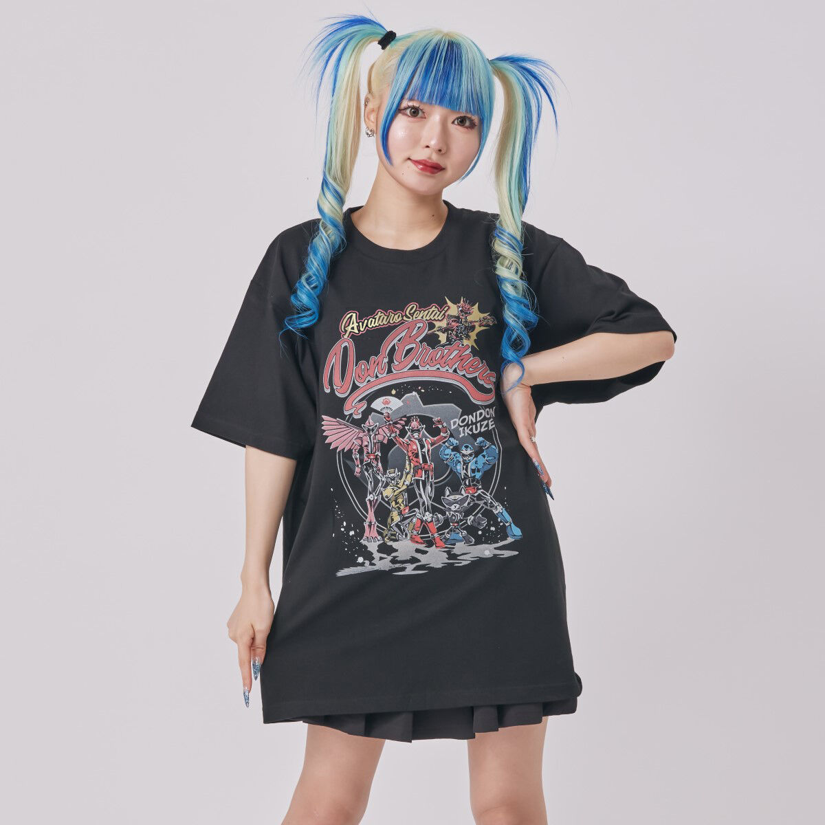 東映ヒーローTシャツ 暴太郎戦隊ドンブラザーズ アメコミ柄