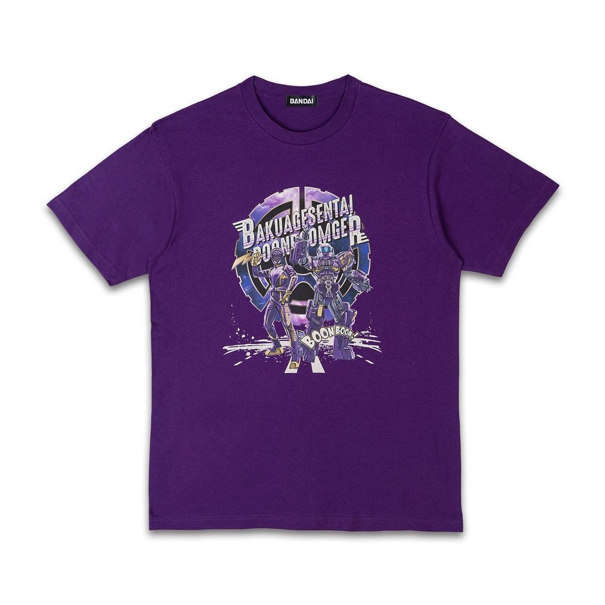 東映ヒーローTシャツ 爆上戦隊ブンブンジャー ブンバイオレット