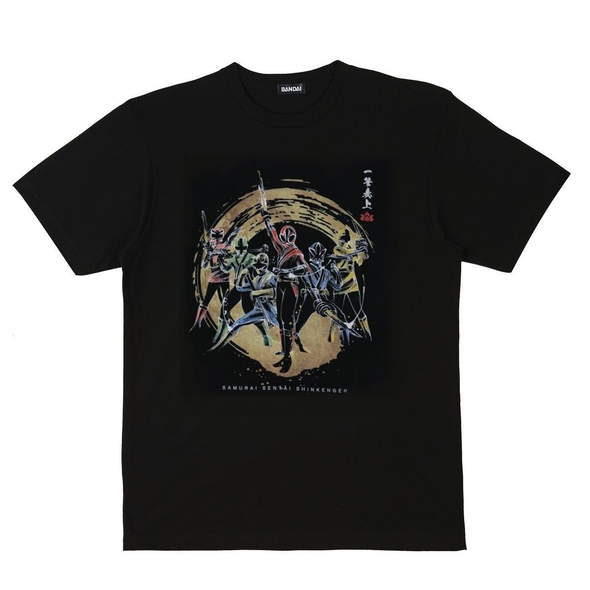 東映ヒーローTシャツ 侍戦隊シンケンジャー アメコミ風柄