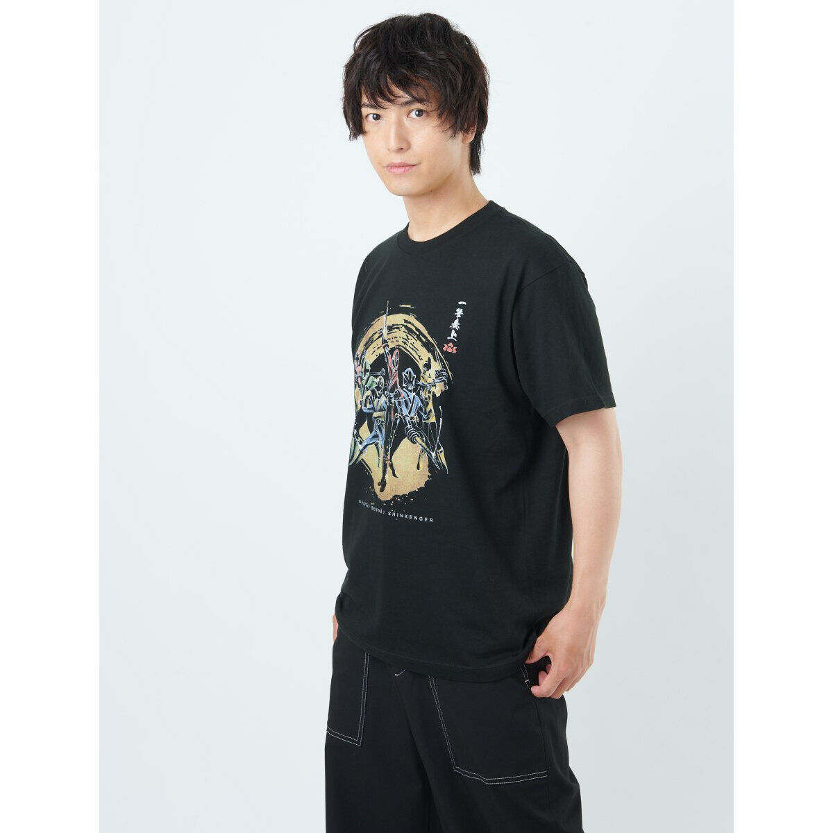 東映ヒーローTシャツ 侍戦隊シンケンジャー アメコミ風柄 | スーパー
