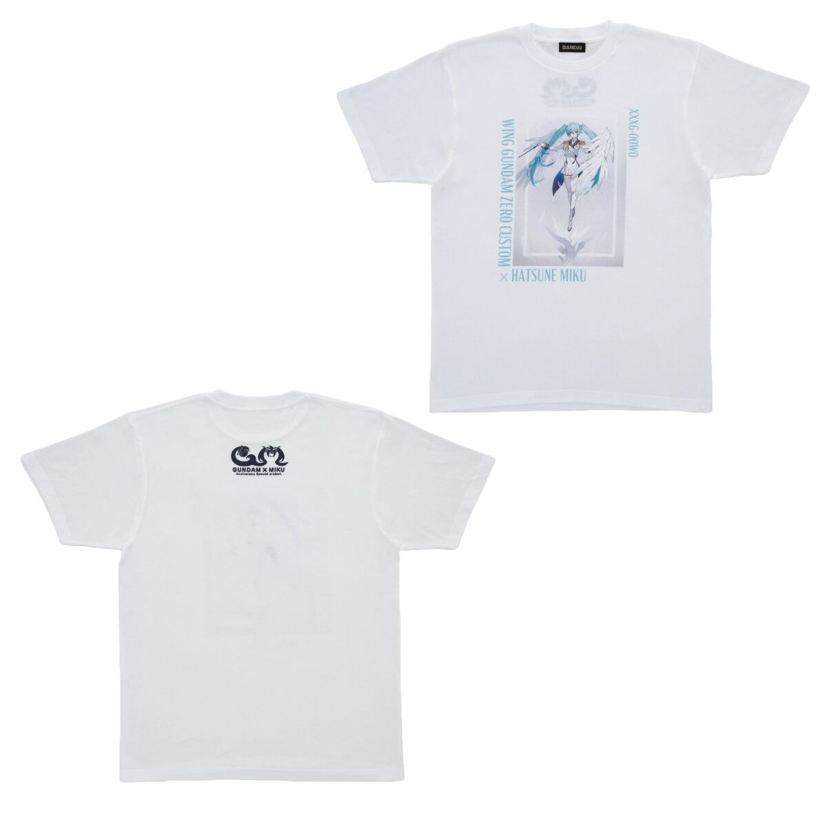 【あす楽対応】 ガンダム45周年 × 初音ミク Tシャツ 初音ミク×ウイングガンダム その他