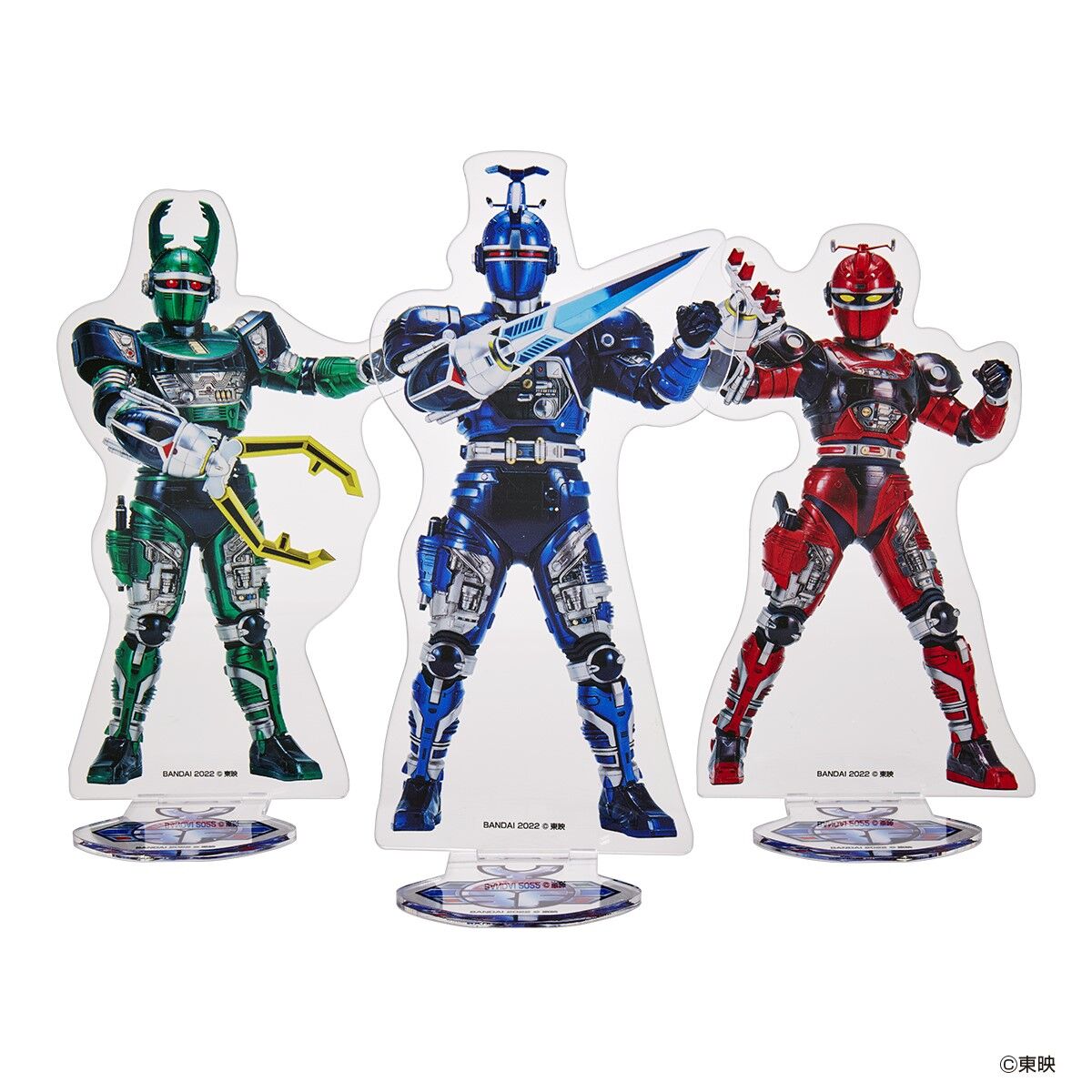 重甲ビーファイター アクリルスタンド ブルービート【再販】 | メタル