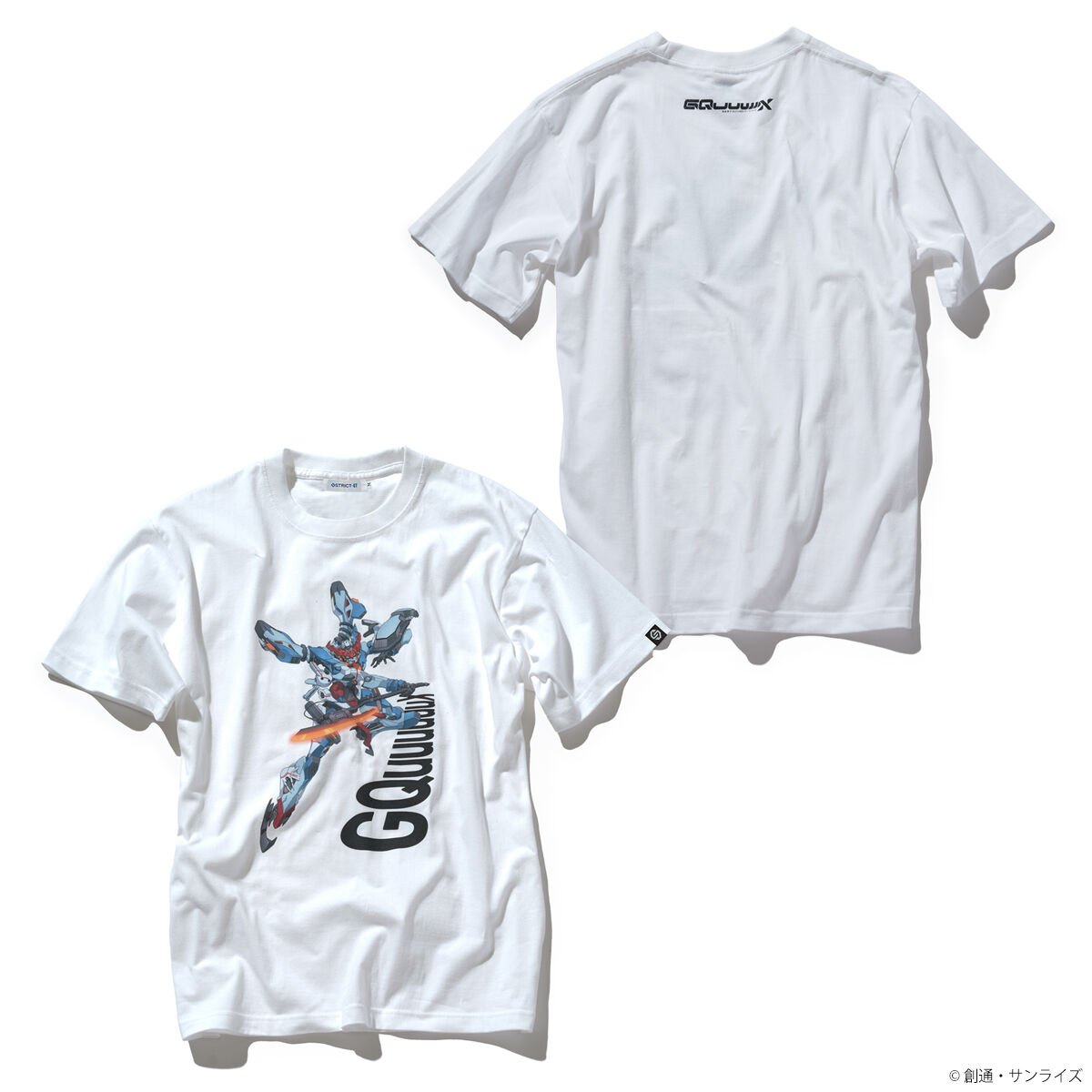STRICT-G『機動戦士Gundam GQuuuuuuX』Tシャツ GQuuuuuuX