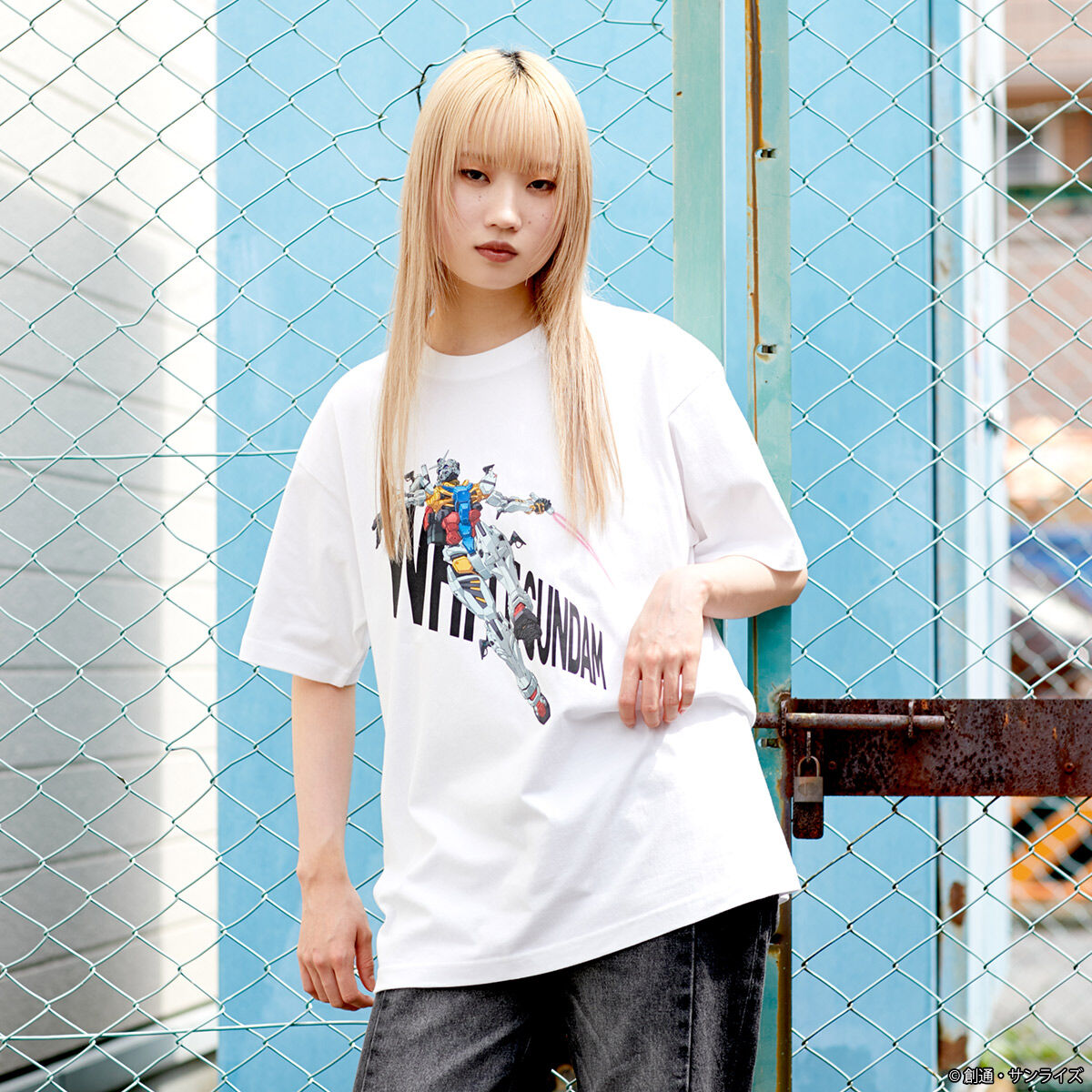 STRICT-G BASIC ジークアクス ポケット付きTシャツ ホワイト STRICT-G『機動戦士Gundam GQuuuuuuX』Tシャツ WHITE GUNDAM