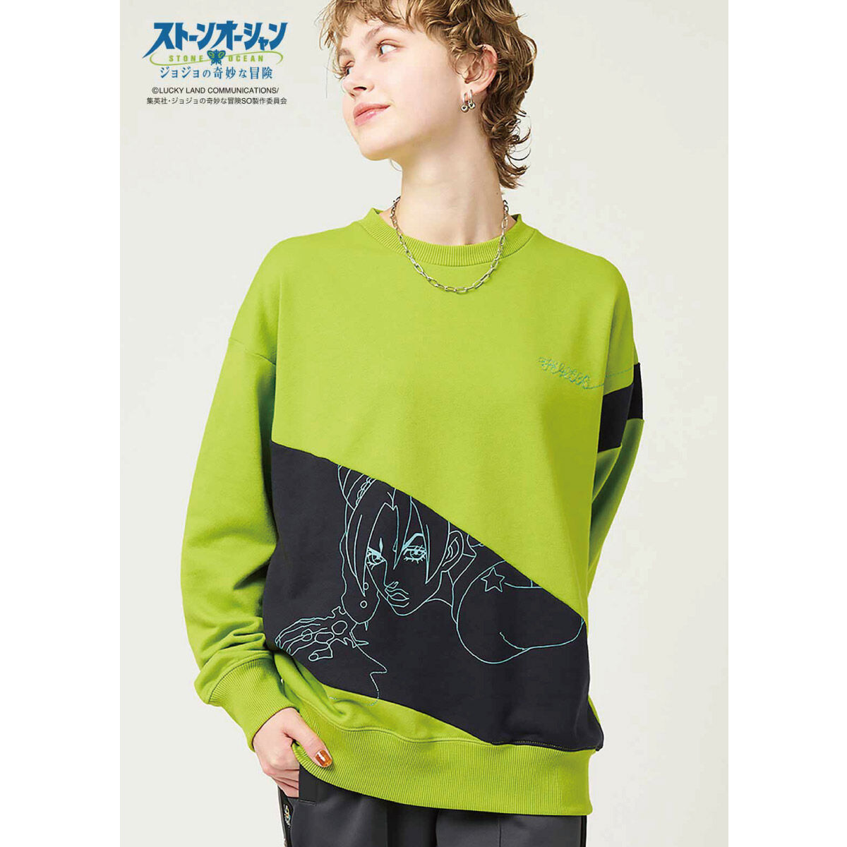 ジョジョの奇妙な冒険 ストーンオーシャン』 グラニフ スウェット