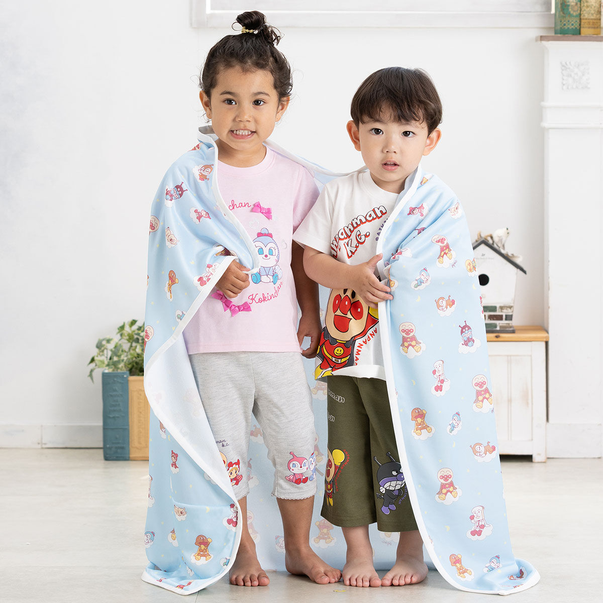 雲柄パッカブルブランケット | それいけ！アンパンマン ファッション