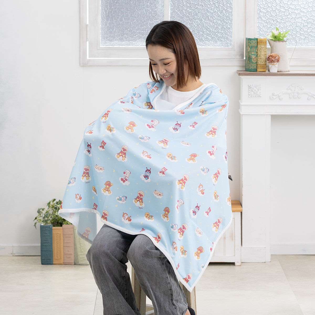 雲柄パッカブルブランケット | それいけ！アンパンマン ファッション