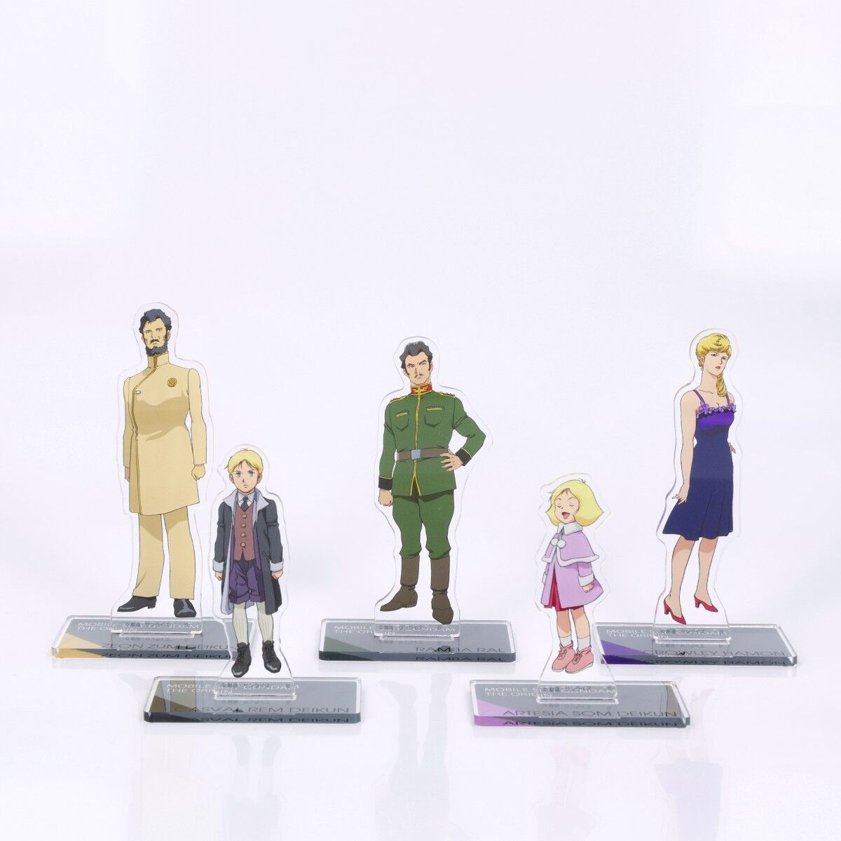 ガンダム　オリジン　origin　キャラファインボード　フレームスタンプ　セット ガンダム オリジン origin キャラファインボード フレーム