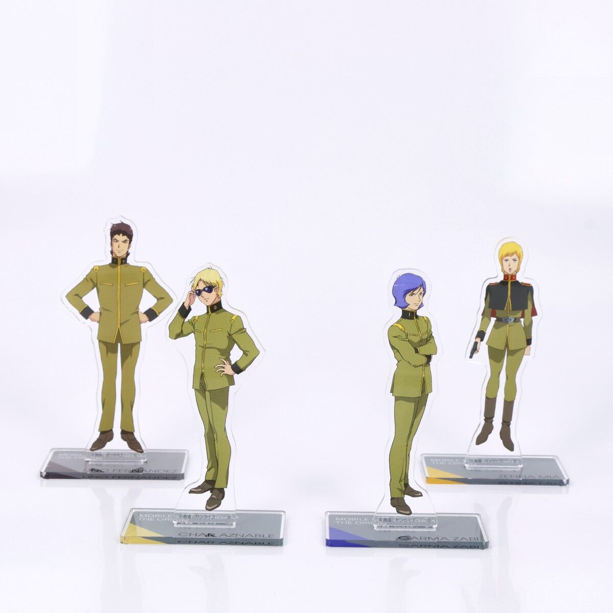 ガンダム、THE ORIGIN展、限定、アクリルスタンド、ジオング、セイラ 機動戦士ガンダム THE ORIGIN展 限定アクリルスタンド ジオング